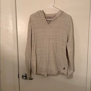 Light white striped sweater